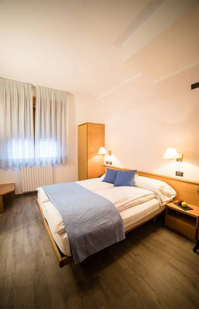 Le camere dell'hotel La Ruota
